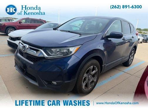 Obsidian Blue Pearl 2018 Honda CR-V EX-L