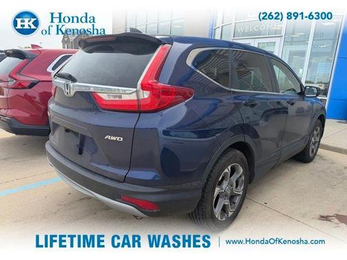 Obsidian Blue Pearl 2018 Honda CR-V EX-L