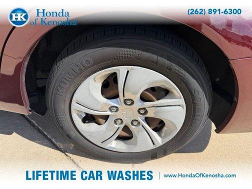 Red 2015 Honda Civic LX