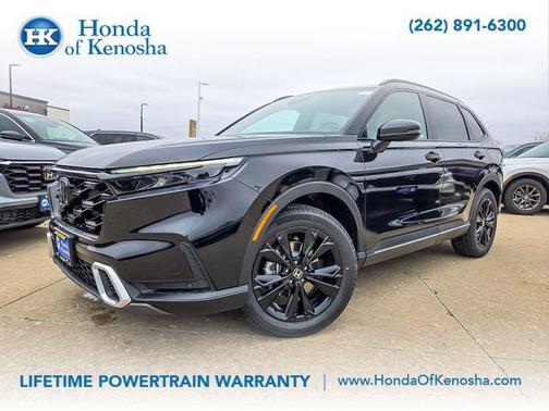 Crystal Black Pearl 2026 Honda CR-V Hybrid Sport Touring