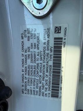2018 Honda CR-V LX
