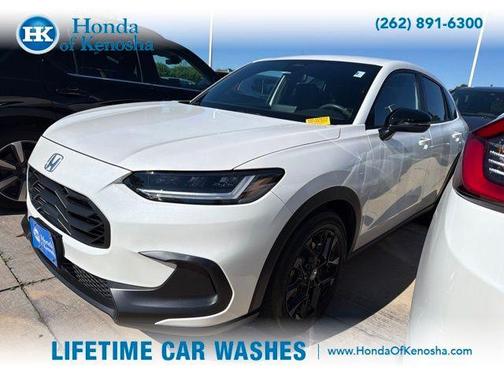 Platinum White Pearl 2025 Honda HR-V Sport