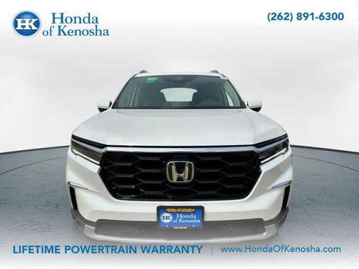 Platinum White 2025 Honda Pilot Touring