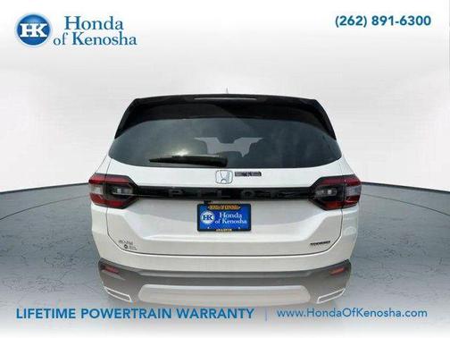 Platinum White 2025 Honda Pilot Touring