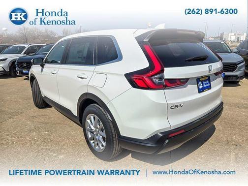 Platinum White 2026 Honda CR-V EX