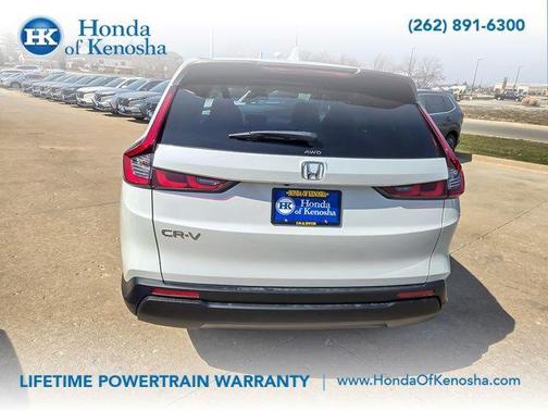 Platinum White 2026 Honda CR-V EX