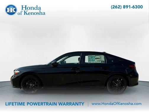 Crystal Black Pearl 2026 Honda Civic Hybrid Sport