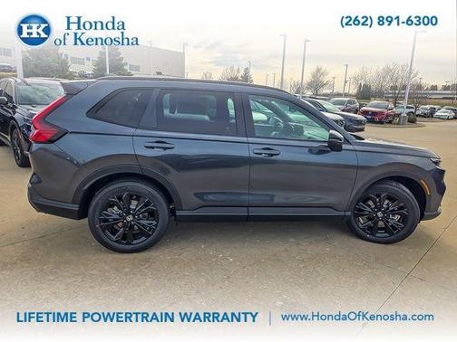 Gray Metallic 2026 Honda CR-V Hybrid Sport Touring