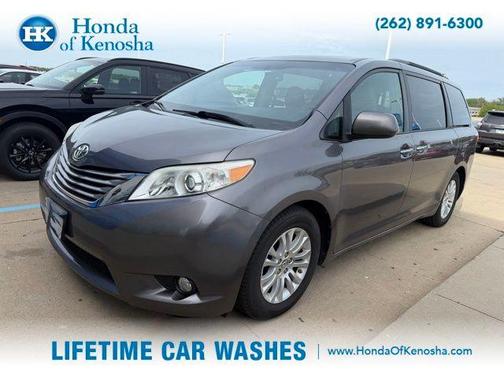 Predawn Gray Mica 2015 Toyota Sienna XLE