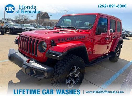Firecracker Red Clearcoat 2021 Jeep Wrangler Unlimited Rubicon