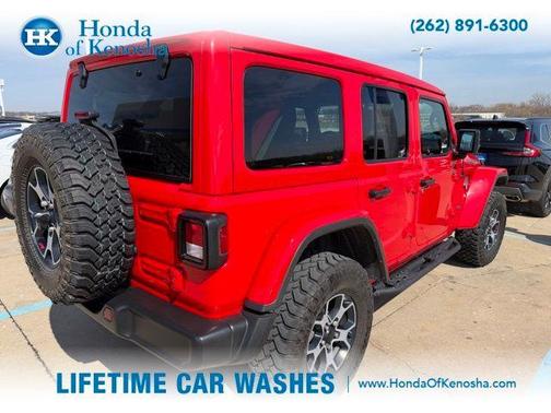 Firecracker Red Clearcoat 2021 Jeep Wrangler Unlimited Rubicon