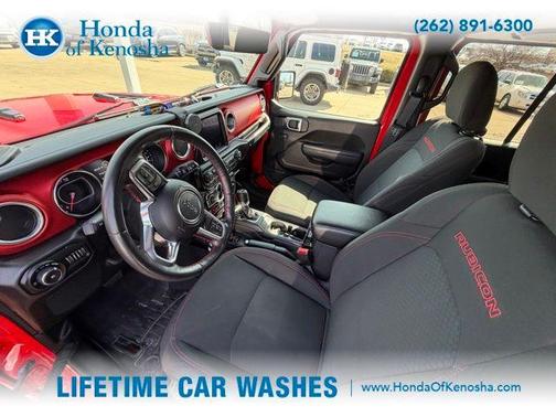 Firecracker Red Clearcoat 2021 Jeep Wrangler Unlimited Rubicon