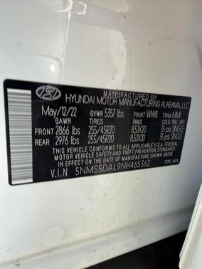 2022 Hyundai SANTA FE Calligraphy