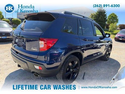 Obsidian Blue 2021 Honda Passport Elite