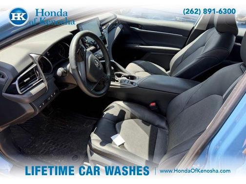 Blue 2024 Toyota Camry Hybrid XSE