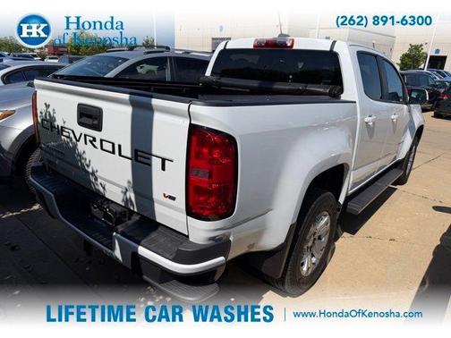 Summit White 2022 Chevrolet Colorado LT