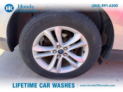 Silver 2020 Ford Edge SEL