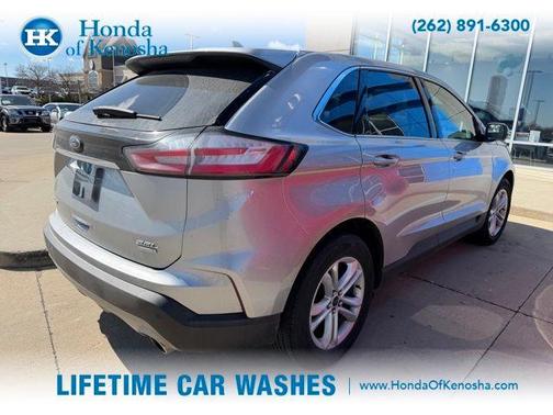 Silver 2020 Ford Edge SEL