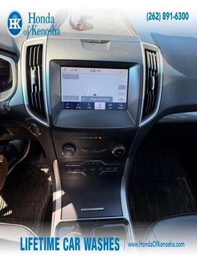 Silver 2020 Ford Edge SEL