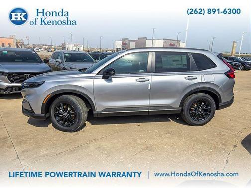 Silver Metallic 2026 Honda CR-V Hybrid Sport-L