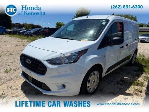 Frozen White 2021 Ford Transit Connect XLT