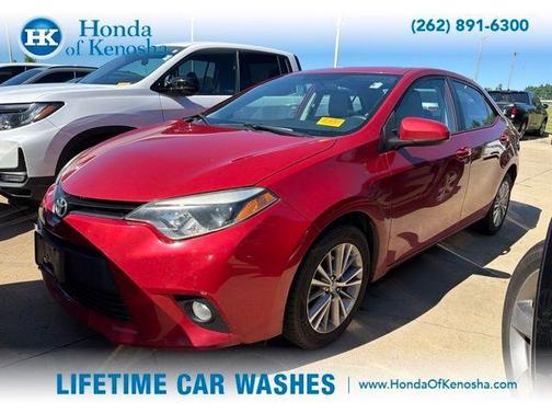 Barcelona Red Metallic 2014 Toyota Corolla LE Plus