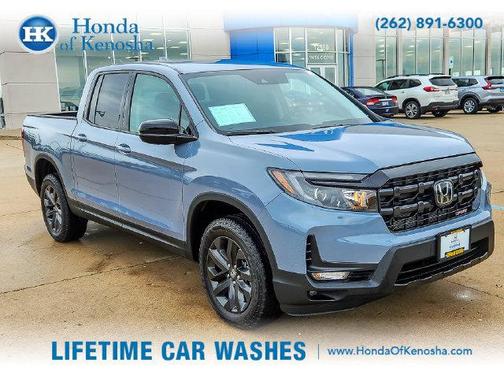 Sonic Gray Pearl 2025 Honda Ridgeline Sport