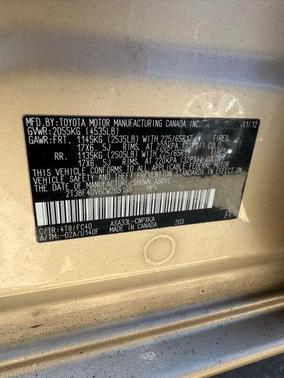 2012 Toyota RAV4 Base