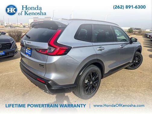 Silver Metallic 2026 Honda CR-V Hybrid Sport Touring