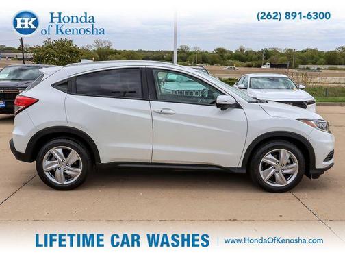 Platinum White Pearl 2019 Honda HR-V EX-L