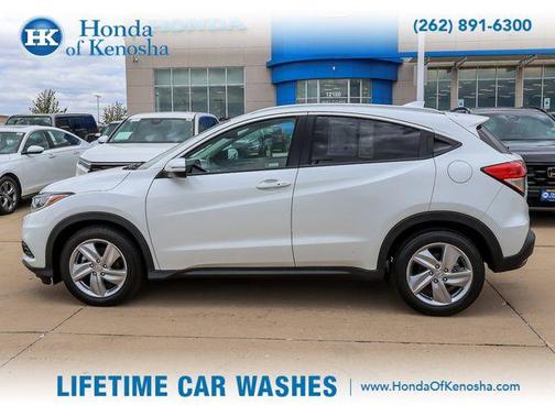 Platinum White Pearl 2019 Honda HR-V EX-L