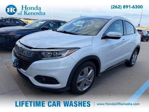 Platinum White Pearl 2019 Honda HR-V EX-L