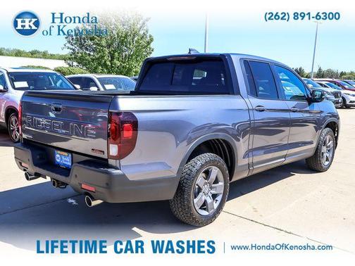 Modern Steel Metallic 2024 Honda Ridgeline TrailSport