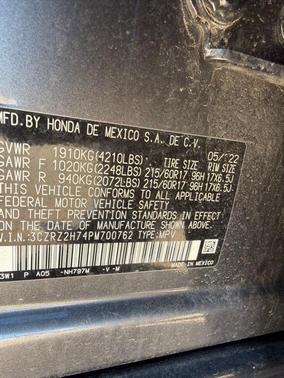 2023 Honda HR-V EX-L