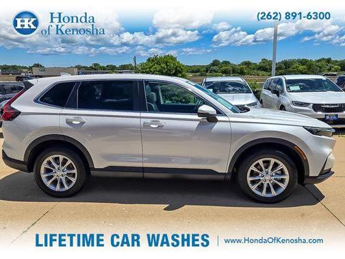 Platinum White Pearl 2025 Honda CR-V EX