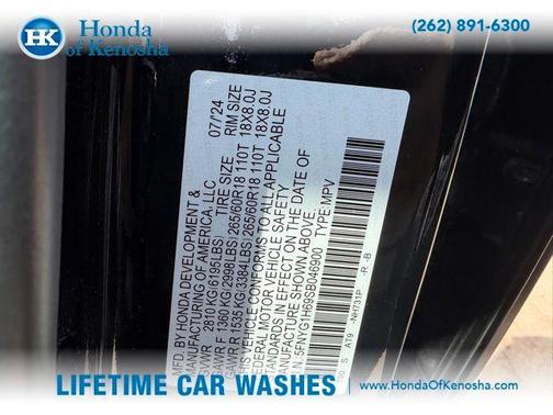 Crystal Black Pearl 2025 Honda Pilot TrailSport