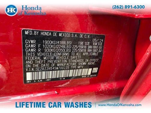 2025 Honda HR-V Sport