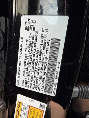 2021 Honda Pilot Touring 7-Passenger