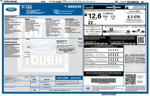 2019 Ford F-150 Limited