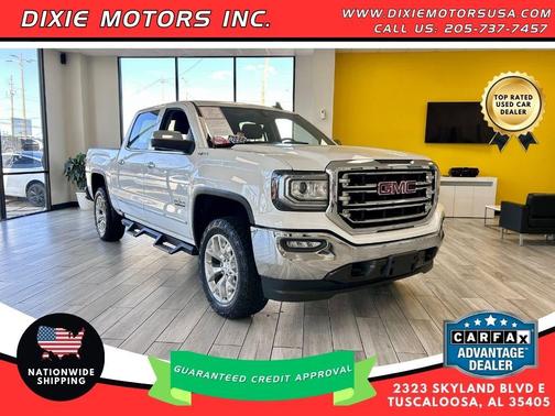 WHITE 2018 GMC Sierra 1500 SLT