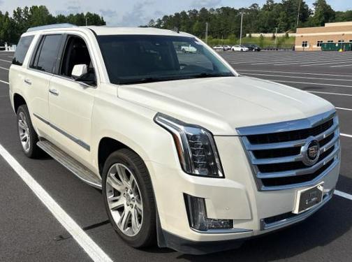 White Diamond Tricoat 2015 Cadillac Escalade Luxury