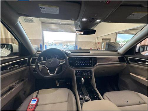 WHITE 2021 Volkswagen Atlas SEL R-LINE