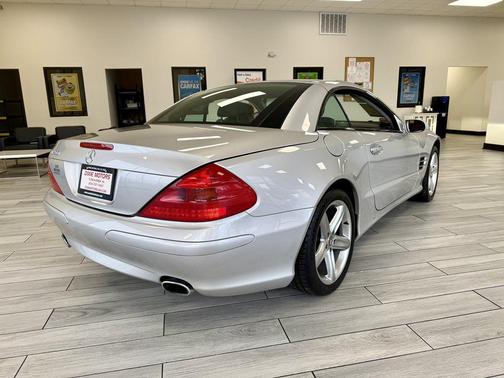 SILVER 2004 Mercedes-Benz SL-Class 500
