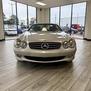 SILVER 2004 Mercedes-Benz SL-Class 500