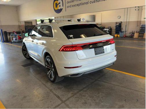 WHITE 2019 Audi Q8 3.0T Premium Plus