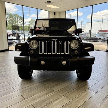 Black Clearcoat 2016 Jeep Wrangler Unlimited Sahara