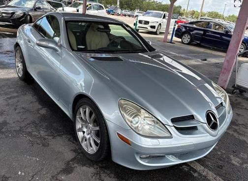 SILVER 2005 Mercedes-Benz SLK-Class SLK350 Roadster