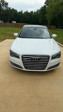 WHITE 2014 Audi A8 L 3.0T
