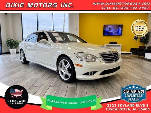 WHITE 2008 Mercedes-Benz S-Class S550