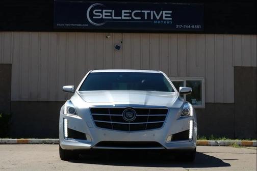 Silver 2014 Cadillac CTS 3.6L Premium